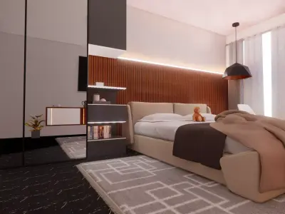 BEDROOM INTERIOR 3D model