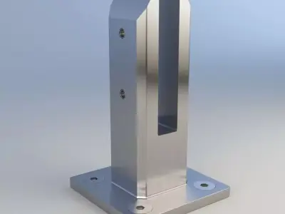MADRID  SS2205 SQUARE Spigot 3D model