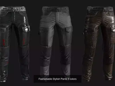 Fashion Collection Clothes 3D Model Pack