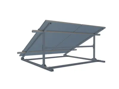 solar panels 3D model