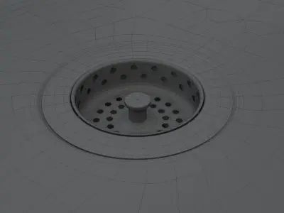 VATTUDALEN sink Ikea 88x56cm 3D model