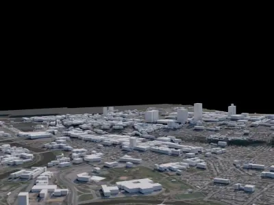 Quebec City - Canada 3D model