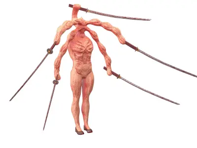 Monster Si Yuk v1 001 Low-poly 3D model