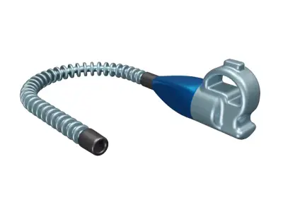 Fabulous Vacuum Cleaner Low-poly 3D model