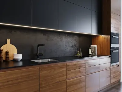 Kitchen LEICHT 3D model