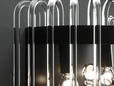 Wall lamp 3D model 25