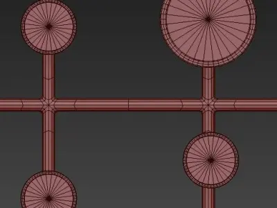 Wall mirror 15 3D model