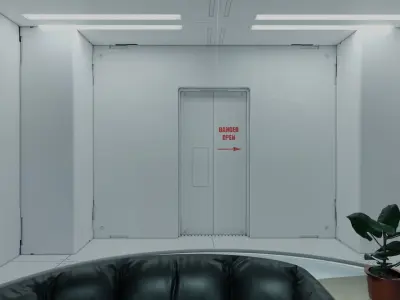 sci-fi big asset unreal and blender project 3D Model Pack