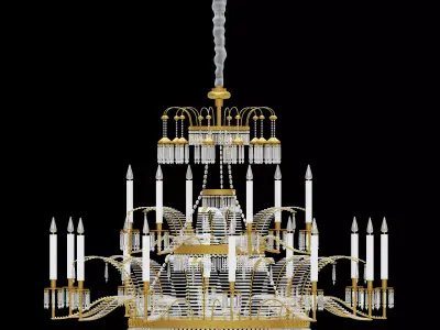Chandelier LX-130 3D model