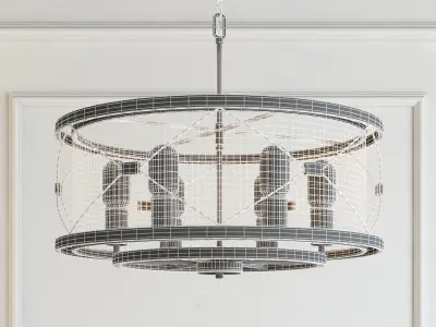 Lustra mosquitoes caster chandelier 3D model