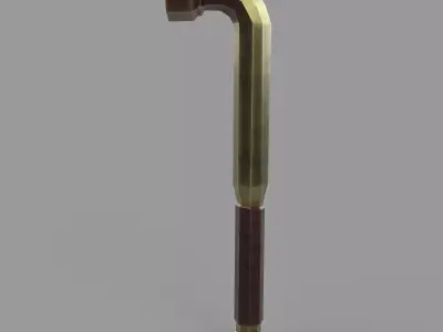 Stylized Metal Pipe  Low-poly 3D model