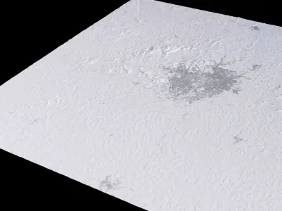 Yaounde Cameroon City Landscape 3D Model 3D model