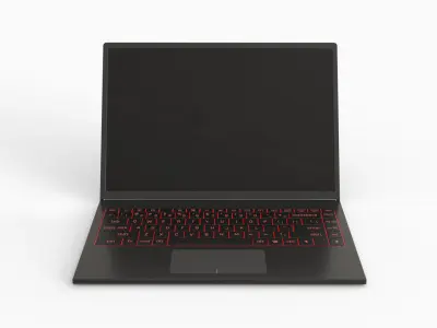 Veevo Laptop Low-poly 3D model