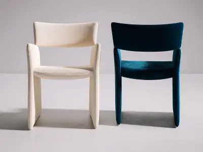 Crown Armchair 3D model