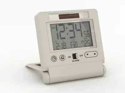 Digital Alarm Clock 3D model