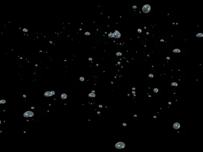 Underwater Bubbles 3D model