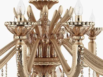 698122 Alzata Osgona Chandelier 3D model