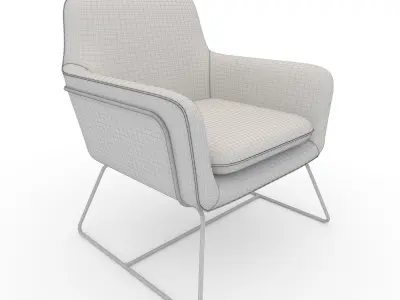 Armchair 55 3D model