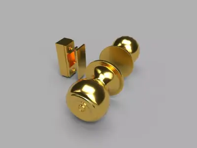 Door Knob CG28 3D model