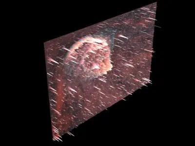 Crescent Nebula 3D model