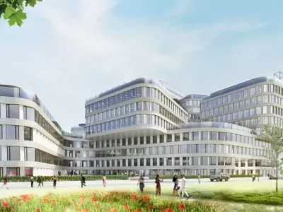 Futuristic building 3d model 3D model