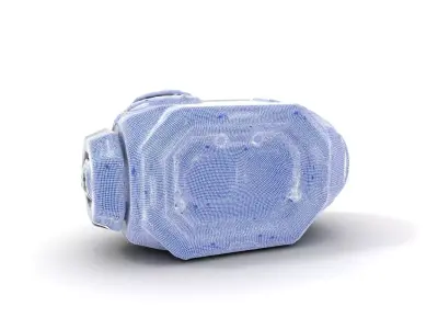 SciFi LED Light Model Pack with Adjustable Settings Low-poly 3D model