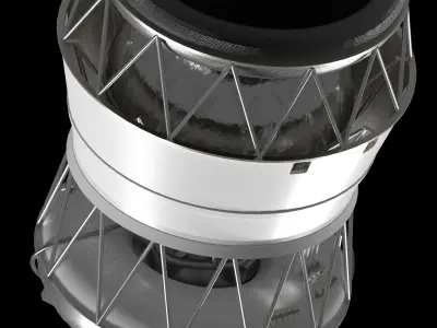 Blok DM upper stage 3D model