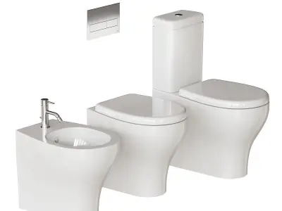 Galassia Eden WC Full Set 3D model