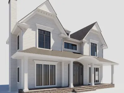 House Set 02 3D model
