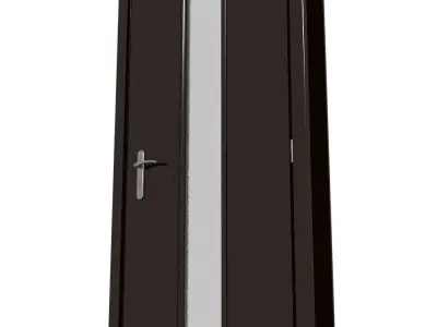 Plastic door 05 3D model