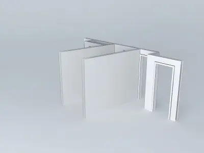 Attic Walls for Victorian House Free 3D model