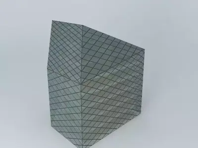 Prada Store in Tokyo on Omotesando street 3D model