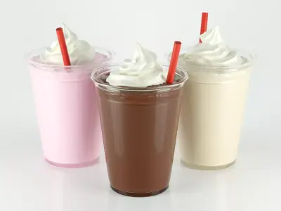 Milk Shake 3D model
