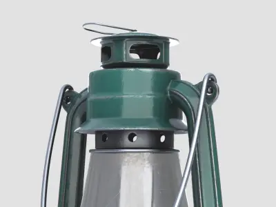 Kerosene Oil Lamp 3D model