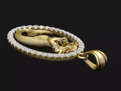 Pendant 003 3D print model