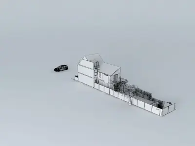 house London victorian terrace 3D model