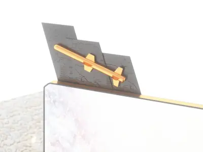 Sci-FiComputer monitor pc Screen OLED 3D model