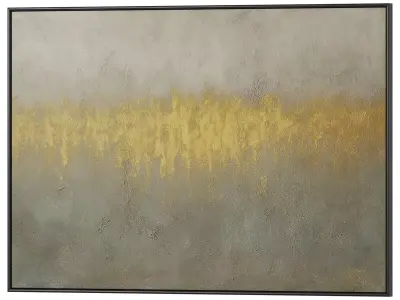 Set of 3 Abstract Paintings in Frames 3D model 119