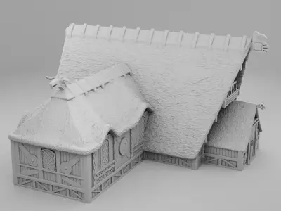House of viking 3D print model