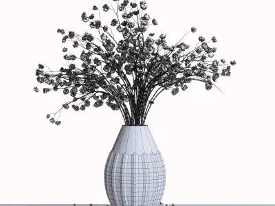 Bouquet 3D model 21