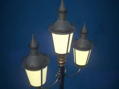 Street Lamp  3D model buy