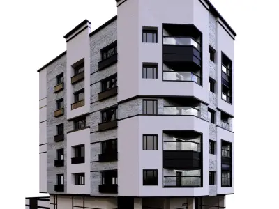 13 building 3D Model Pack
