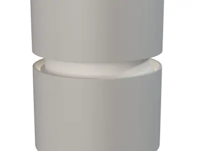 FLCY4 Cylinder Led Pendant 3D model