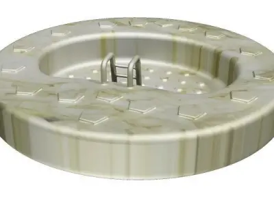 Cartoon Swimming Pool Low-poly 3D model