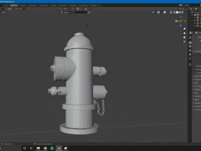 Water Hydrant 3D model
