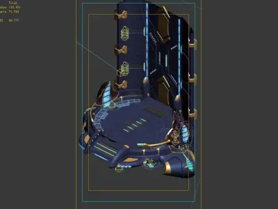 Machinery - Lift 01 3D model