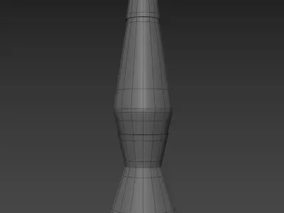 Astro the Original Lava Lamp Black 3D model