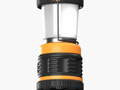 LED Camping Lantern 3D model