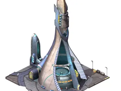 Different dimension - power system 01 3D model