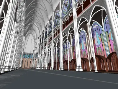 Architecture-Religion-God-Culture-Temple-0253 church 3D model